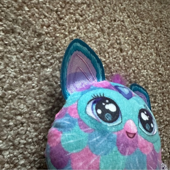 Sonic Furby Wacky Pack Blue Purple Pink Mini Plush Toy Collectible - Picture 4 of 6